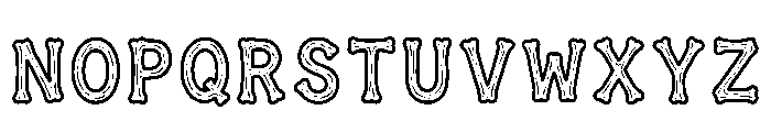 Leo Regular Font LOWERCASE