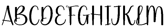 Leody Font UPPERCASE