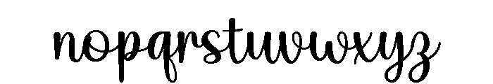 Leody Font LOWERCASE