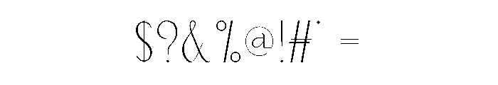 Leona Ivory Font OTHER CHARS