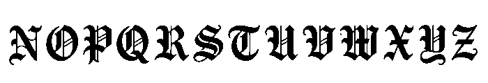 Leona Regular Font LOWERCASE