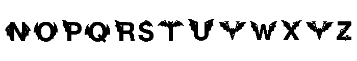 Leonard Regular Font UPPERCASE