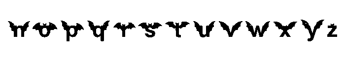 Leonard Regular Font LOWERCASE