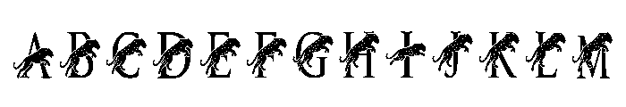 Leopard Leap Regular Font UPPERCASE