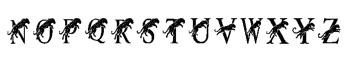 Leopard Leap Regular Font UPPERCASE