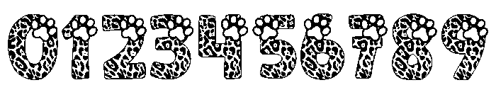 Leopard Style Regular Font OTHER CHARS