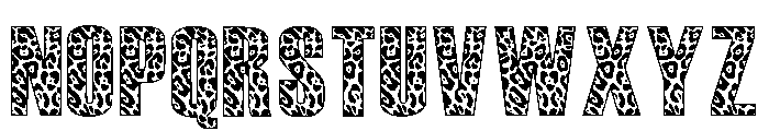 Leopard World Regular Font LOWERCASE