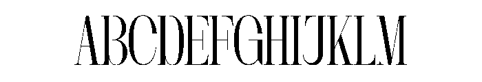 Lequano Font UPPERCASE