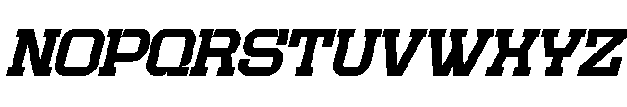 Lequila Historia Italic Font UPPERCASE
