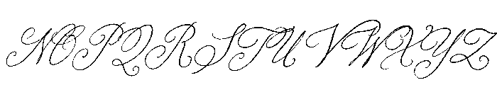 Les Bridgetise Italic Rough Font UPPERCASE