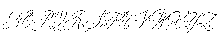Les Bridgetise Italic Font UPPERCASE
