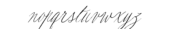 Les Bridgetise Italic Font LOWERCASE