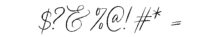 Les Bridgetise Rough Font OTHER CHARS