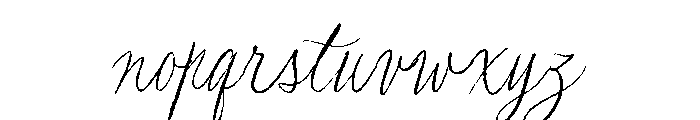Les Bridgetise Rough Font LOWERCASE