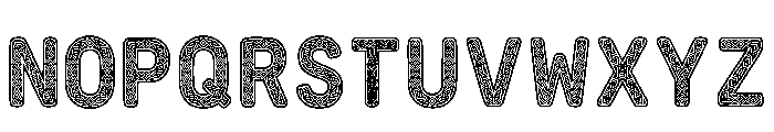 Lesha Regular Font UPPERCASE