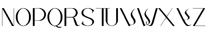 Leshila Font UPPERCASE