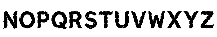 Lesia Regular Font UPPERCASE
