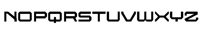 Letrial Extended Font UPPERCASE
