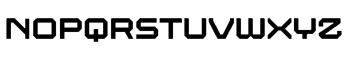Letrial Wide Font UPPERCASE