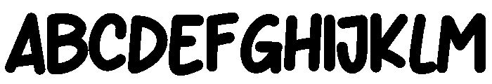 Lets Goo Font UPPERCASE