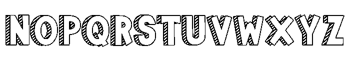 Letter Crafts Regular Font UPPERCASE