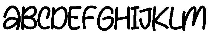Letter Creative Font UPPERCASE