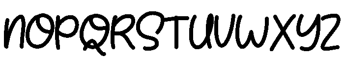 Letter Creative Font UPPERCASE