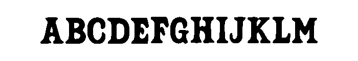 Letter_Mark FONT