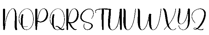 Letter Packing Font UPPERCASE