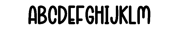 Letter Saint Regular Font UPPERCASE