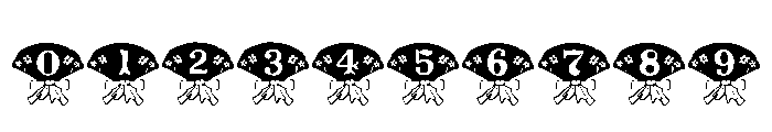 Letter flower font Font OTHER CHARS