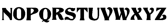 Letter flower font Font LOWERCASE