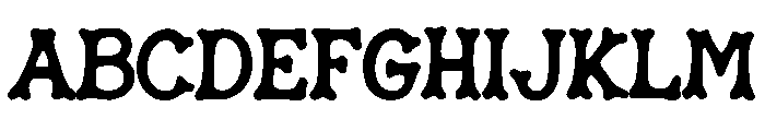 LetteraX Font UPPERCASE
