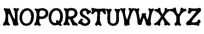 LetteraX Font UPPERCASE