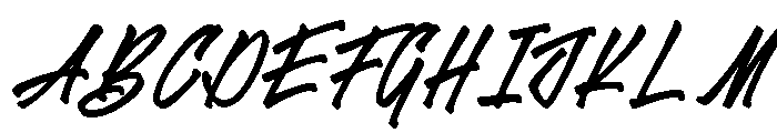Lettering Editorial Regular Font UPPERCASE