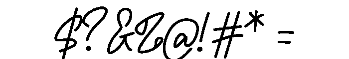 Lettering Miner Font OTHER CHARS