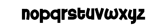 Letting Take Bold Font LOWERCASE
