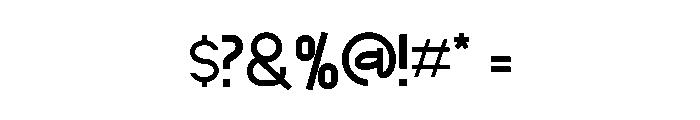 Letting Take Font OTHER CHARS