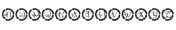 Lettravia Monogram Font UPPERCASE