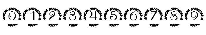 Lettravia Split Monogram Font OTHER CHARS