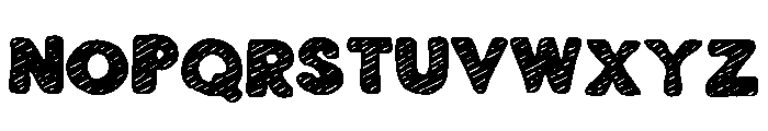 Lettuce Chalk Font UPPERCASE