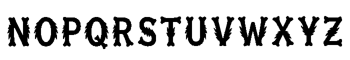 Lettuce Regular Font UPPERCASE