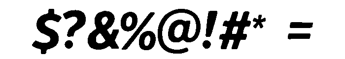 Level Font OTHER CHARS