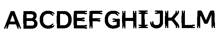 Leyna Regular Font UPPERCASE