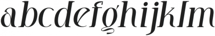 LE Baffec Black Italic otf (900) Font LOWERCASE