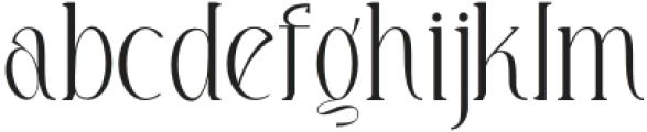 LEBaffec-Regular otf (400) Font LOWERCASE