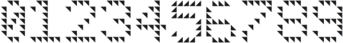 LED pixel SH2_Slab Serif otf (400) Font OTHER CHARS
