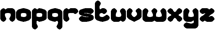 LEGENDARY HERO Bold otf (700) Font LOWERCASE