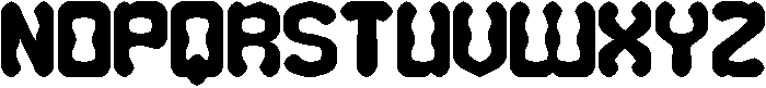 LEGENDARY HERO otf (400) Font UPPERCASE