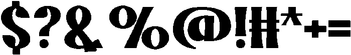 LEONARD Regular otf (400) Font OTHER CHARS